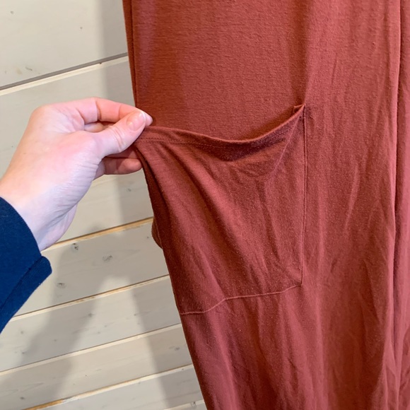 Zenana Premium | Rusty Orange Duster Cardigan - Picture 4 of 7